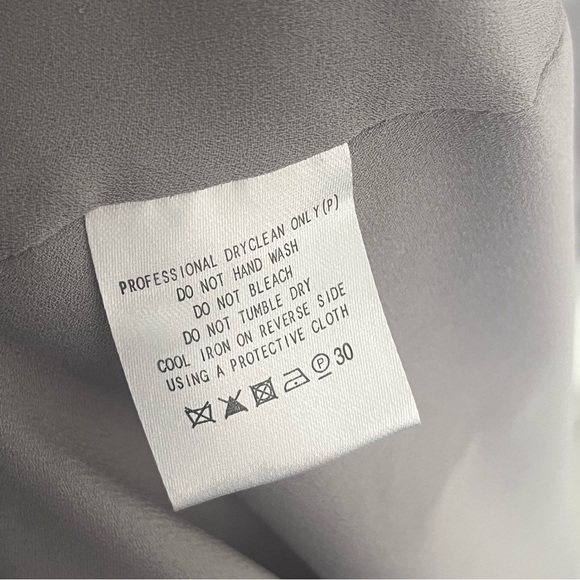 Fame and Partners Gray Cut Out Maxi Dress Size 2 - Picture 14 of 16